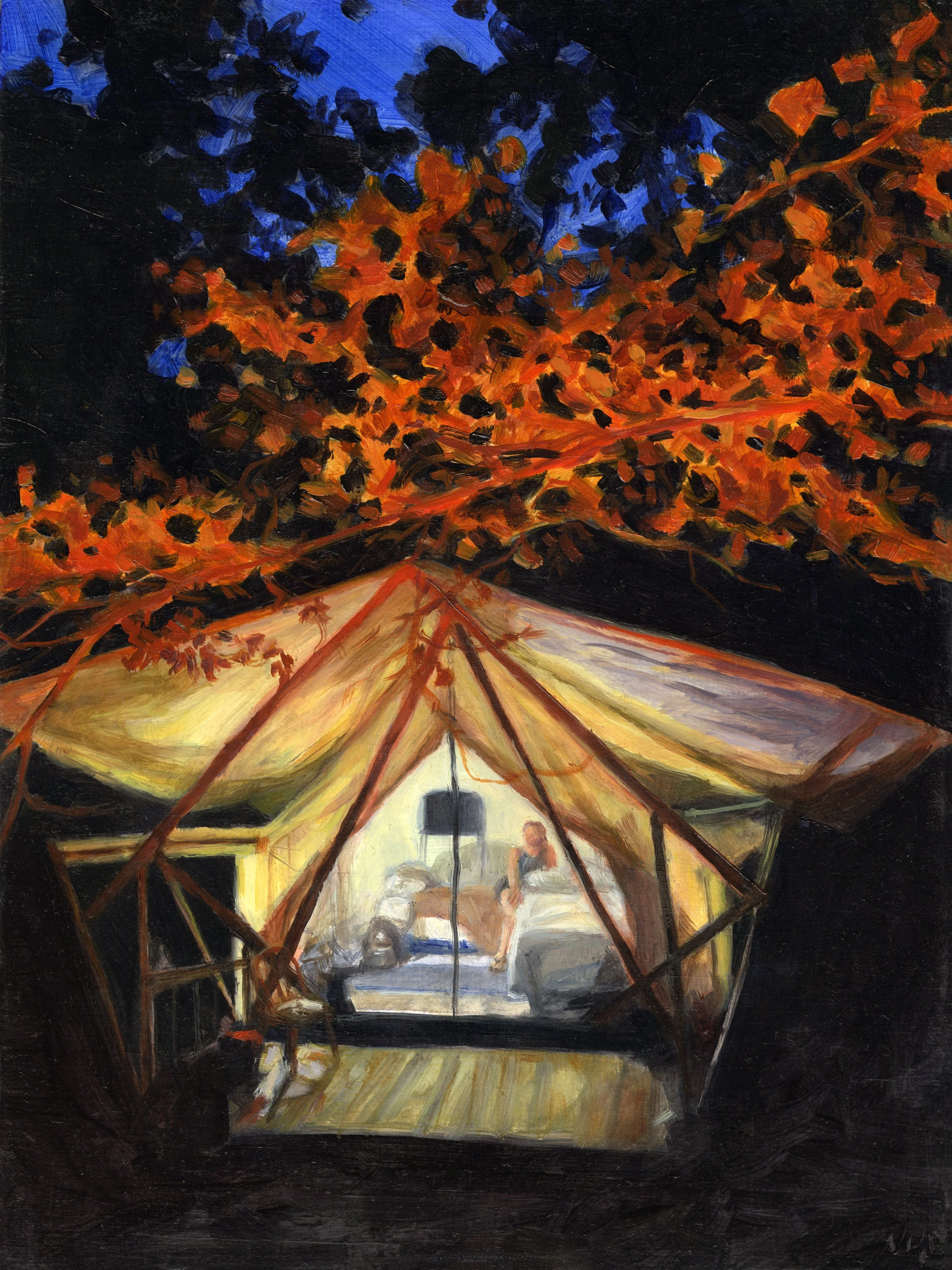 絵画　camp landscapes — nora wiley-schwartz